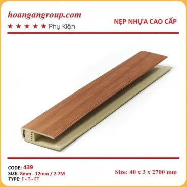 Nẹp Nhựa Kết Thúc Sàn 439