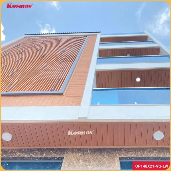 Tấm Ốp Gỗ Nhựa Ngoài Trời Kosmos Tấm Ốp Gỗ Nhựa Ngoài Trời Kosmos