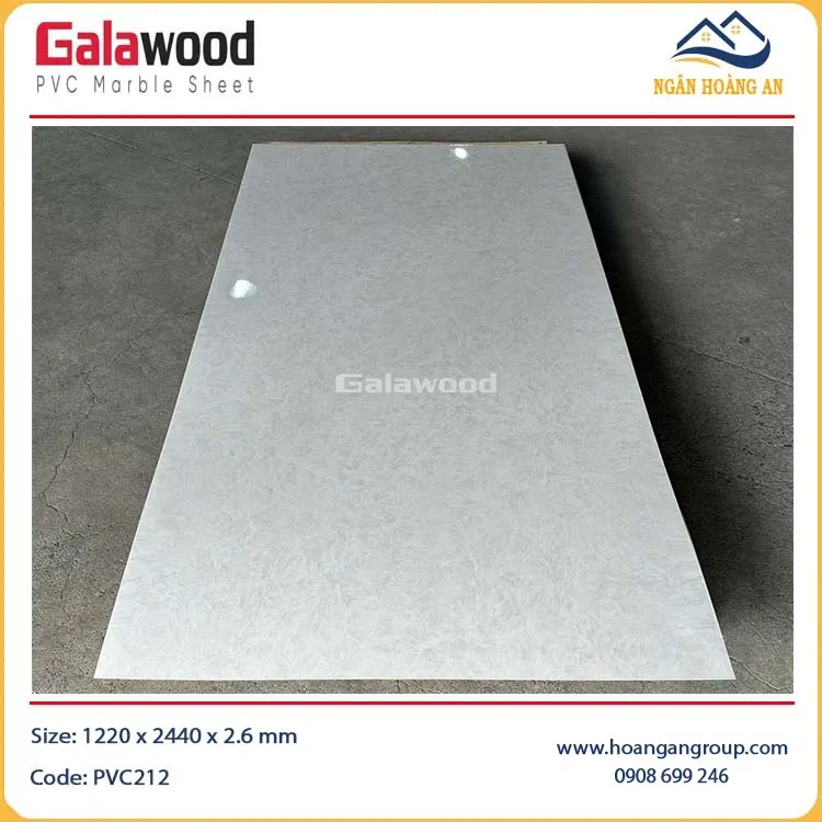 Tấm Nhựa Ốp Tường PVC Giả Đá Galawood PVC212 Tấm Nhựa Ốp Tường PVC Giả Đá Galawood PVC212