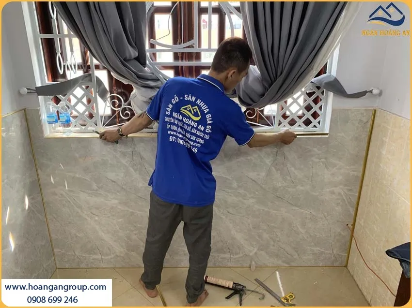 Đội Ngũ Thi Công Ngân Hoàng An Tậm Tâm Trong Từng Công Trình Lớn Nhỏ