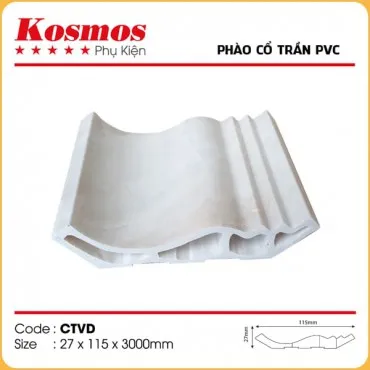 Phào Cổ Trần PVC Vân Đá Kosmos