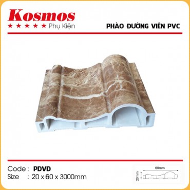 Phào Đường Viền PVC Vân Đá Kosmos