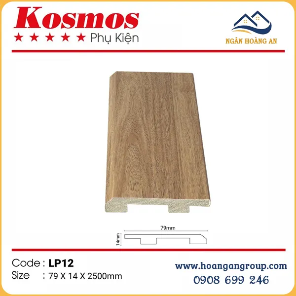 Phào Len Chân Tường Nhựa Kosmos Tại Quận 12 TPHCM