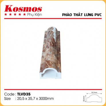 Phào Thắt Lưng PVC Vân Đá Kosmos TLVD35