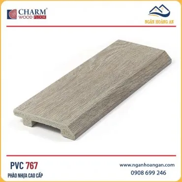Phào Len Chân Tường Nhựa Charmwood PVC767 Cao 75mm