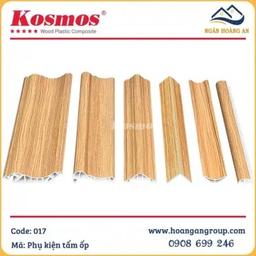 Phụ Kiện Phào Chỉ, Nẹp Tấm Ốp Lam Sóng Nano Kosmos Màu 007