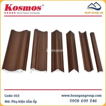 Phụ Kiện Phào Chỉ, Nẹp Tấm Ốp Lam Sóng Nano Kosmos Màu 010