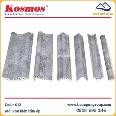 Phụ Kiện Phào Chỉ, Nẹp Tấm Ốp Lam Sóng Nano Kosmos Màu 012