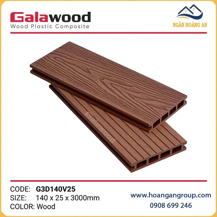 Sàn Hồ Bơi Gỗ Ngoài Trời Galawood G3D140V25 Wood Sàn Hồ Bơi Gỗ Ngoài Trời Galawood G3D140V25 Wood
