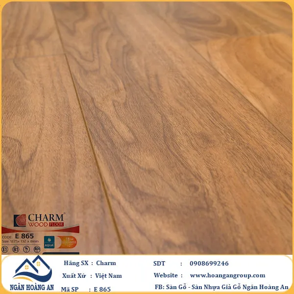 Sàn Gỗ Công Nghiệp Charm Wood 8mm Tại Phú Nhuận TPHCM Sàn Gỗ Công Nghiệp Charm Wood 8mm Tại Phú Nhuận TPHCM