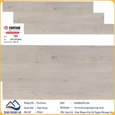 Sàn Gỗ Công Nghiệp  Fortune F961 Dày 12mm