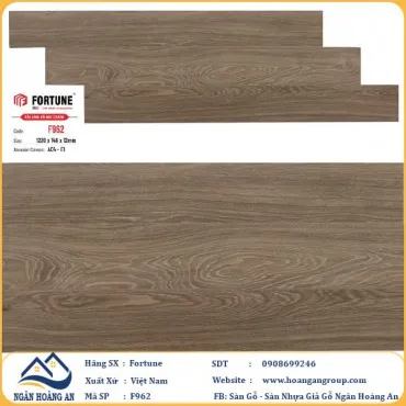 Sàn Gỗ Công Nghiệp  Fortune F962 Dày 12mm