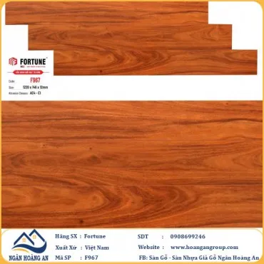 Sàn Gỗ Công Nghiệp  Fortune F967 Dày 12mm