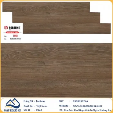 Sàn Gỗ Công Nghiệp  Fortune F968 Dày 12mm