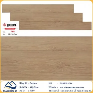 Sàn Gỗ Công Nghiệp  Fortune F969 Dày 12mm