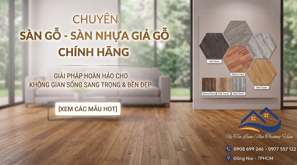 Sàn Gỗ - Sàn Nhựa Chính Hãng Ngân Hoàng An