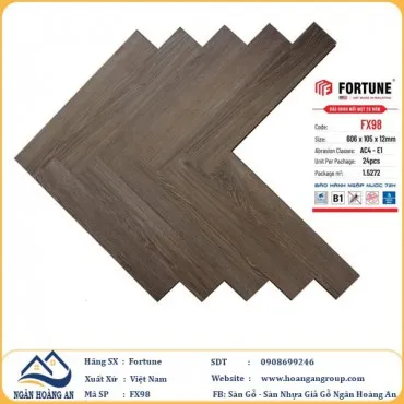 Sàn Gỗ Xương Cá Fortune FX98 Dày 12mm