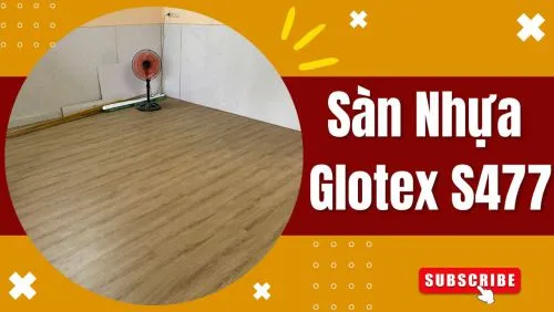 Thi Công Sàn Nhựa Giả Gỗ Hèm Khóa Glotex S477 Tại Biên Hòa Đồng Nai