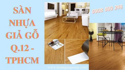 Kho Sàn Nhựa Giả Gỗ Giá Rẻ Tại Quận 12 TPHCM 