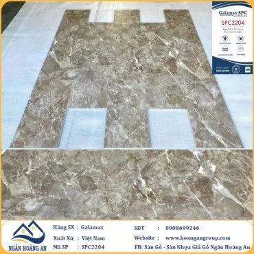 Sàn Nhựa Giả Vân Đá Galamax SPC2204
