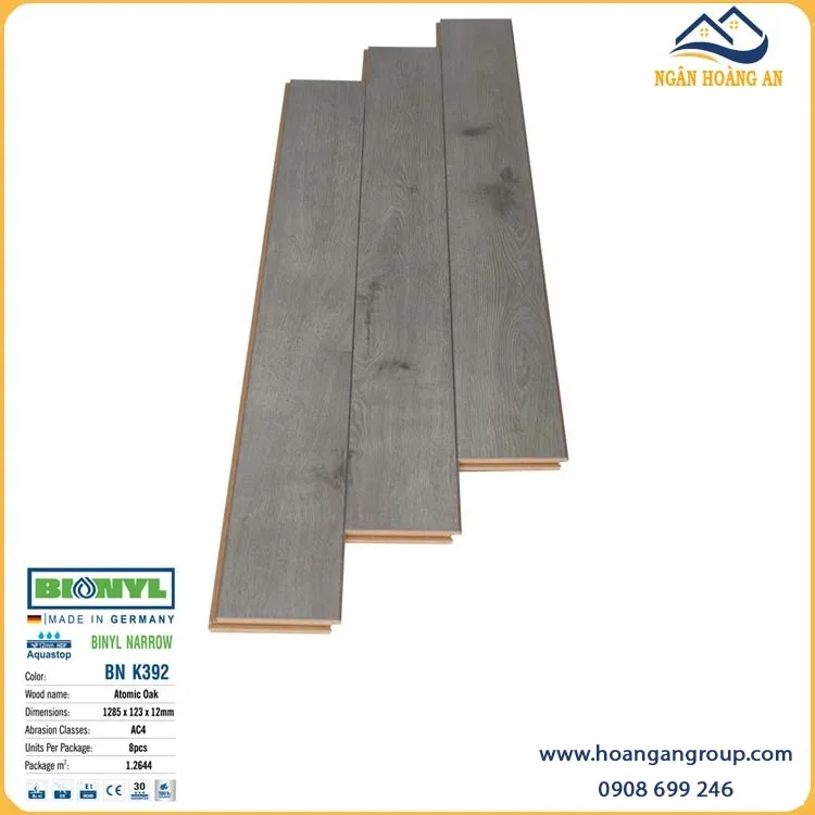 Sàn Gỗ Công Nghiệp Binyl Đức BN K392 Dày 12mm Sàn Gỗ Công Nghiệp Binyl Đức BN K392 Dày 12mm