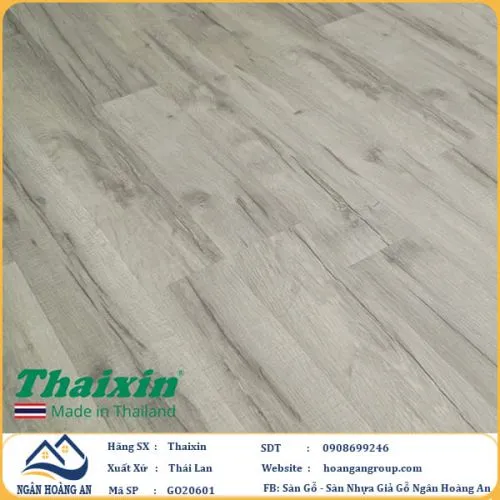 Sàn Gỗ Công Nghiệp ThaiXin Dày 12mm GO20601