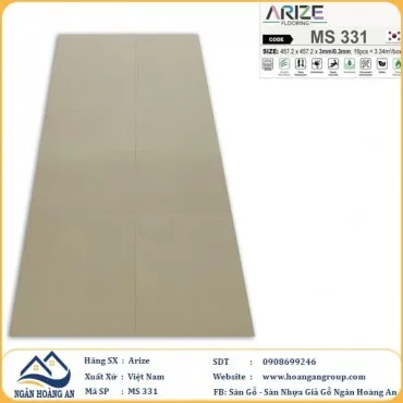 Sàn Nhựa Dán Keo Giả Vân Đá Arize 3mm MS331
