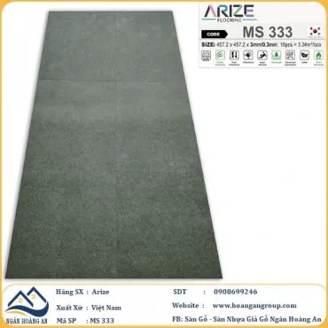 Sàn Nhựa Dán Keo Giả Vân Đá Arize 3mm MS333
