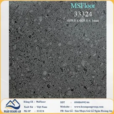 Sàn Nhựa Giả Bê Tông Dán Keo MsFloor 33324 Dày 3mm