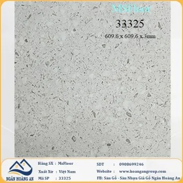 Sàn Nhựa Giả Vân Đá Dán Keo MsFloor 33325 Dày 3mm