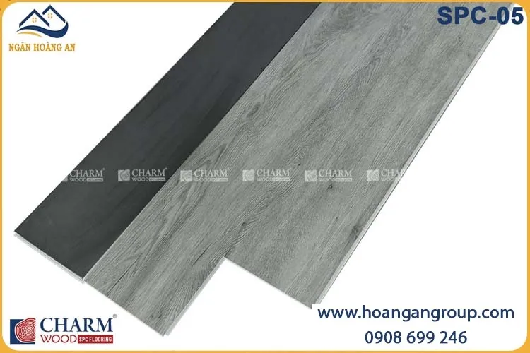 Sàn Nhựa Hèm Khóa Giả Gỗ Charmwood SPC-05 6mm Sàn Nhựa Hèm Khóa Giả Gỗ Charmwood SPC-05 6mm