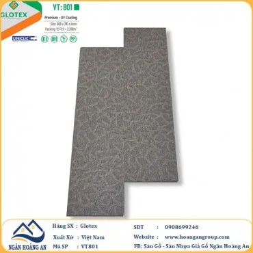 Sàn Nhựa Hèm Khóa Giả Vân Thảm Glotex VT801