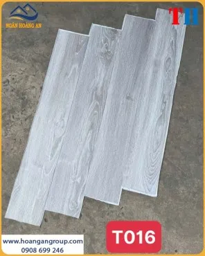 Sàn Nhựa Vinyl Giả Gỗ Có Keo Sẵn THFLoor TH016  Dày 1.8mm
