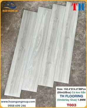 Sàn Nhựa Vinyl Tự Dán THFLoor TH003 Dày 1.8mm