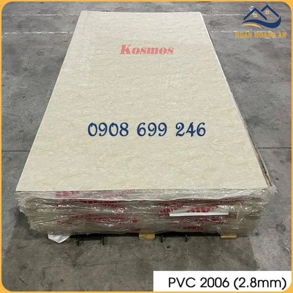 Tấm Nhựa Ốp Tường Giả Vân Đá Kosmos Tại Bình Tân TPHCM