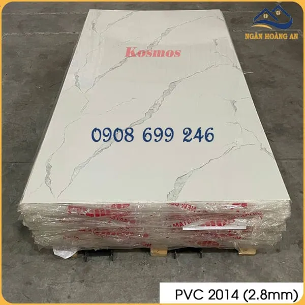 PVC Giả Đá Kosmos Màu Trắng Tại Quận 7 TPHCM