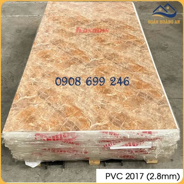 Tấm Nhựa Ốp Tường PVC Giả Vân Đá Kosmos Tại Quận 4 TPHCM