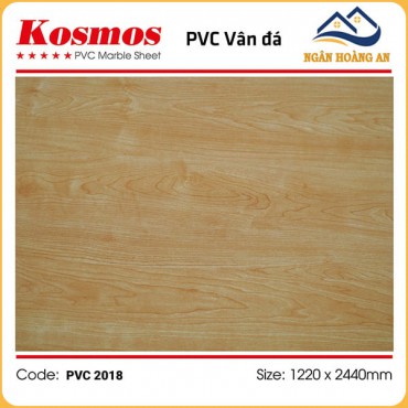 Tấm Nhựa Ốp Tường PVC Giả Vân Đá Kosmos PVC2018 Dày 2.8mm