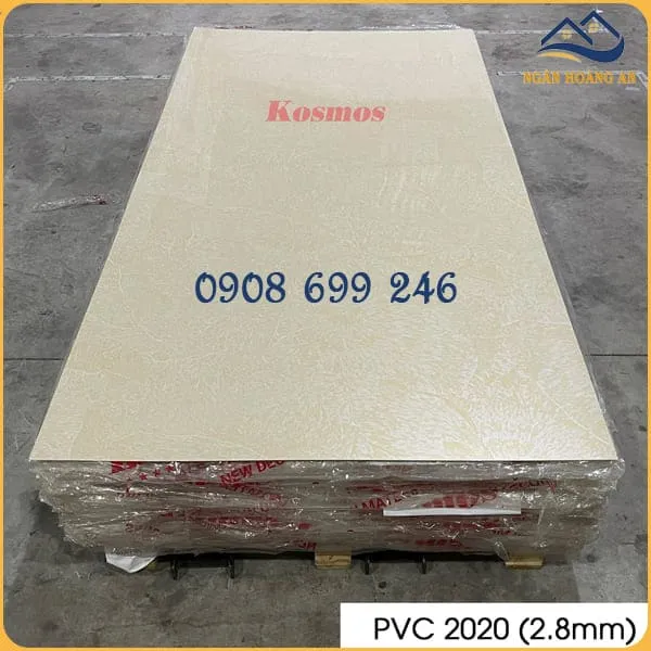 Tấm Nhựa Ốp Tường Giả Vân Đá Kosmos Tại Quận 4 TPHCM