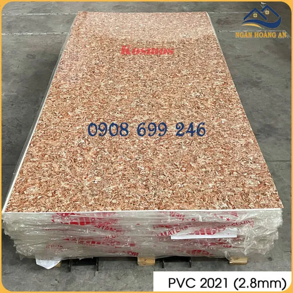 Tấm Nhựa Ốp Tường Giả Vân Đá Kosmos Tại Quận 4 TPHCM