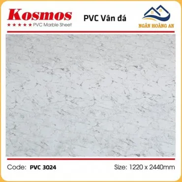 Tấm Nhựa Ốp Tường PVC Giả Vân Đá Kosmos PVC3024 Dày 3.2mm