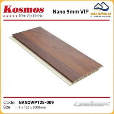 Tấm Nhựa Nano Ốp Tường Ốp Trần Giả Gỗ Kosmos NanoVip125-009