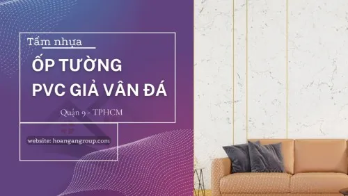 Tấm Nhựa Ốp Tường PVC Giả Đá Chất Lượng Tại Quận 9 TPHCM