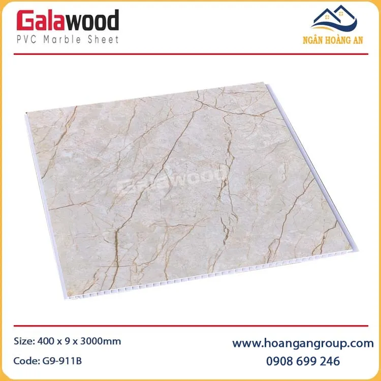 Tấm Nhựa Ốp Tường Nano Giả Vân Đá Galawood G9-911B
