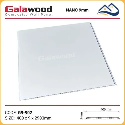 Tấm Nhựa Ốp Tường Ốp Trần Nano Giả Vân Vải Galawood G9-902