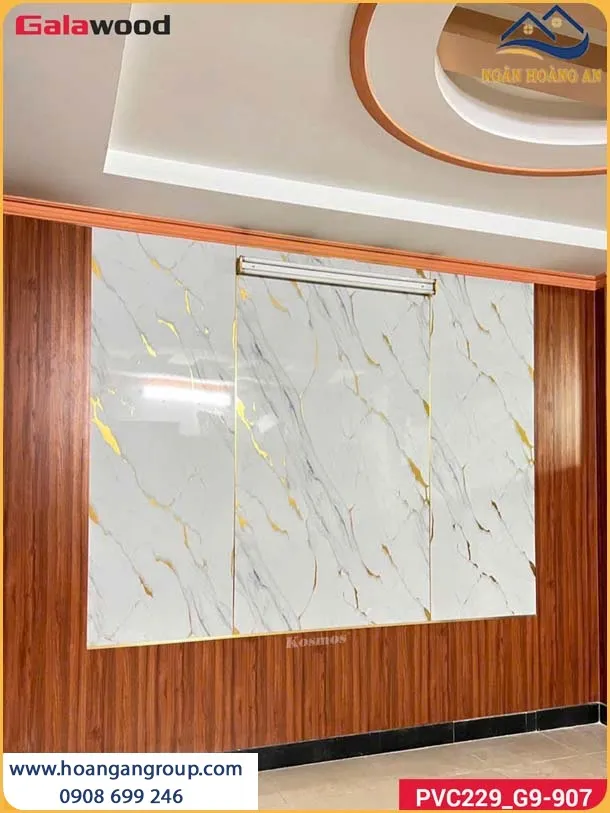 Thi Công Tấm PVC Giả Đá Có Thể Kháng Mối, Chống Ẩm Và Chống Thấm Thi Công Tấm PVC Giả Đá Có Thể Kháng Mối, Chống Ẩm Và Chống Thấm