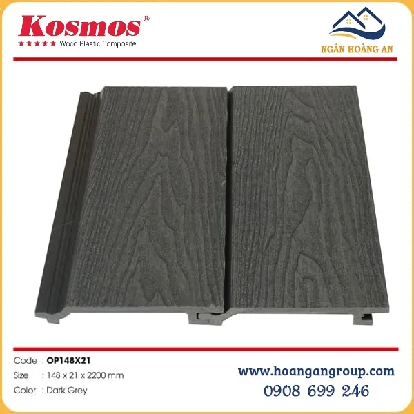 Tấm Ốp Gỗ Nhựa Ngoài Trời Kosmos Tại Quận 4 TPHCM