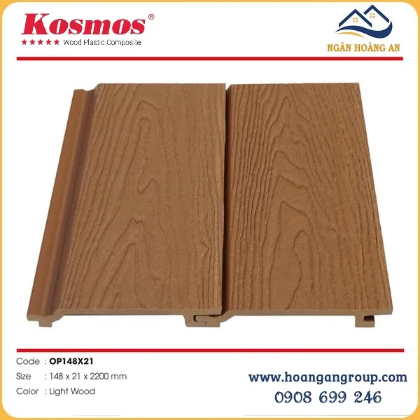 Tấm Ốp Gỗ Nhựa Ngoài Trời Kosmos Tại Quận 5 TPHCM