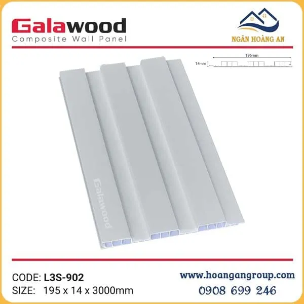 Ốp Trần Lam Sóng Thấp Galawoood Tại Củ Chi TPHCM