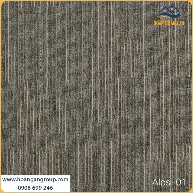 Tấm Thảm Trải Sàn Văn Phòng ALPS 01 50x50cm